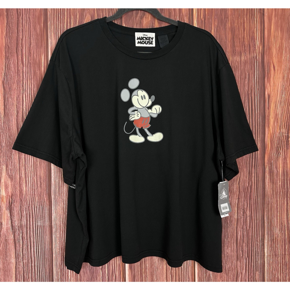 Disney Mickey‎ Mouse Short Sleeve Tee Womens US 3X